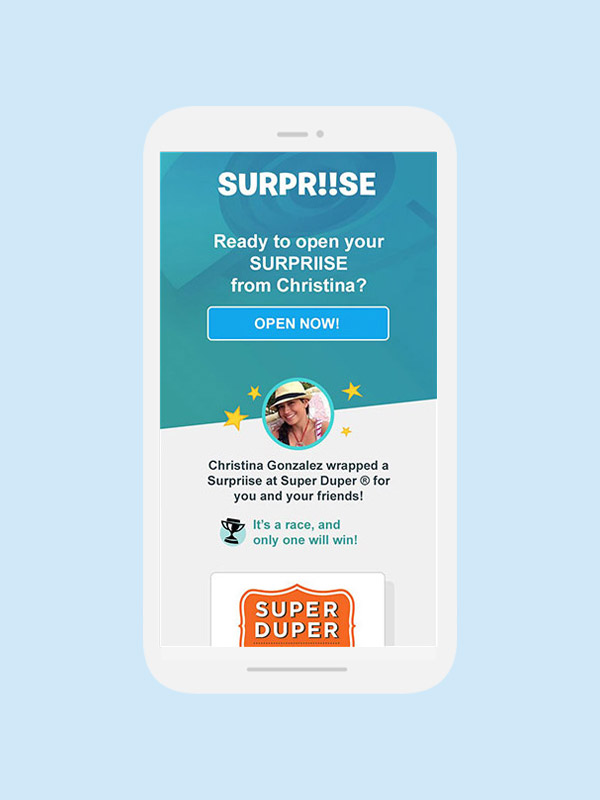 Surpriise Mobile Giftcard 2